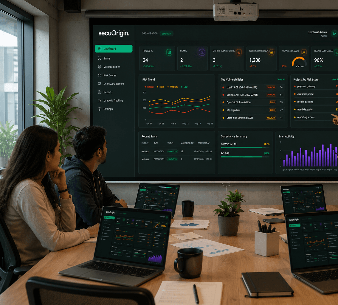 secuOrigin — Deep SBOM & Software Supply Chain Visibility